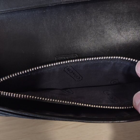 Coach Black Wallet - Picture 6 of 7